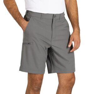 NEW Gerry Men's Size 32 Tech Shorts Gray Polyester UPF 30+ Stretch